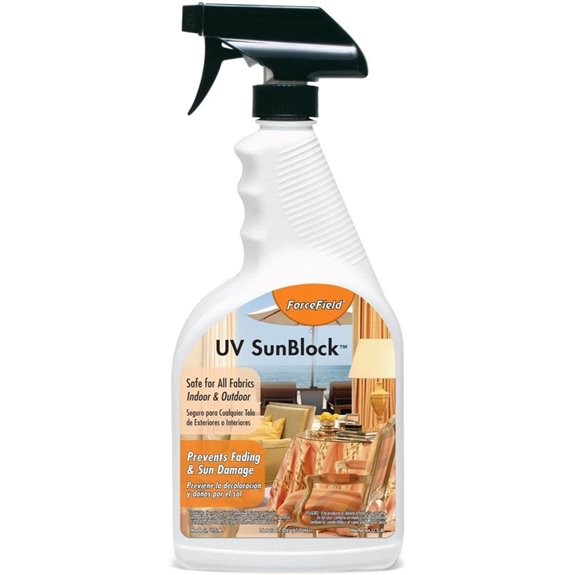 ForceField® UV Sunblock Fabric Fade Protector Prevent UV Ray Damage - 22oz