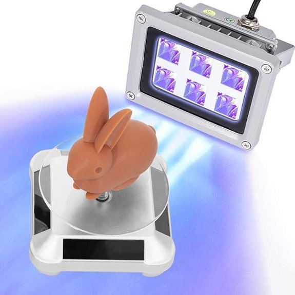 3D Printer UV Resin Curing Light with Turntable