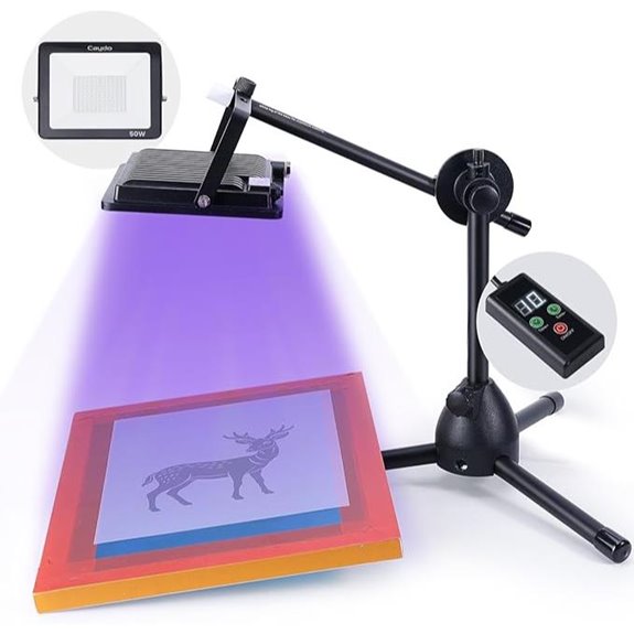 Caydo 50W UV Screen Printing Light with Timer