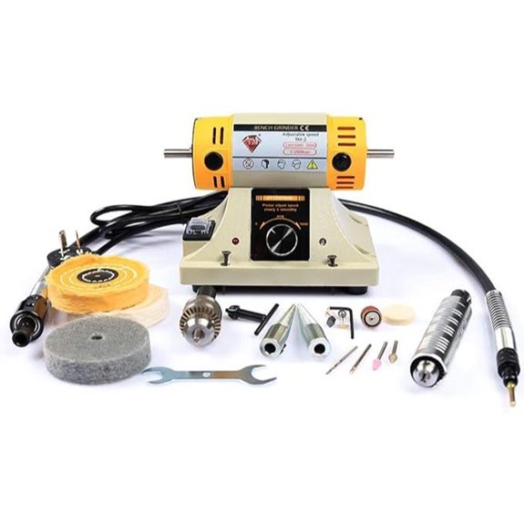 Adjustable Multi-Function Bench Polisher and Grinder