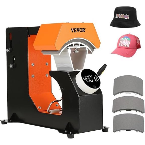 VEVOR 3-in-1 Auto Hat Heat Press Machine