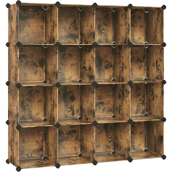 SONGMICS 16-Piece Cube Storage Organizer Set