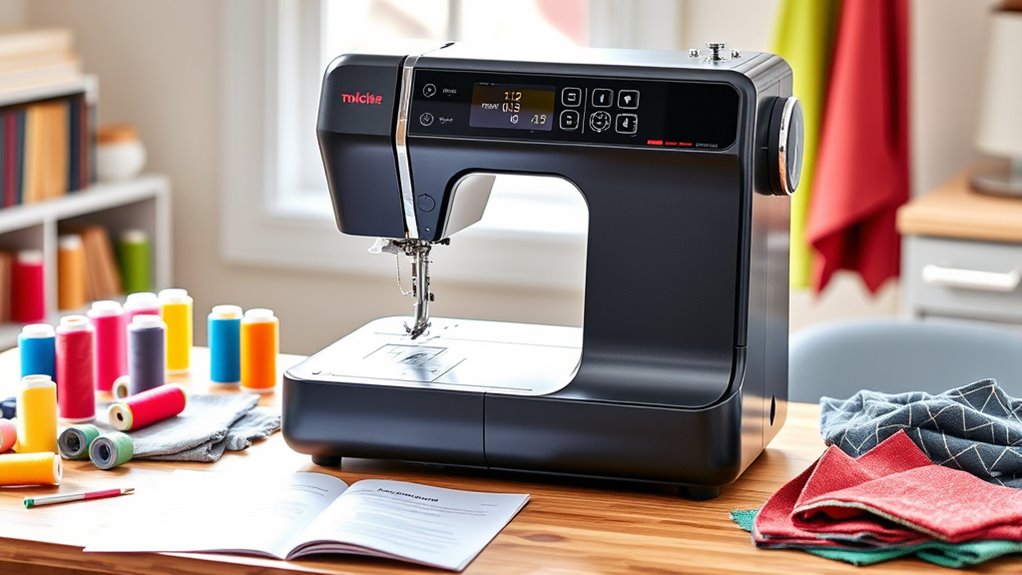 versatile user friendly sewing machine
