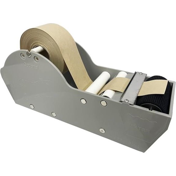QILIMA Water-Activated Tape Dispenser for Shipping