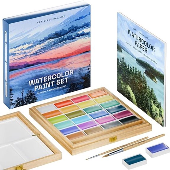 ARTISTRO x HANNAH M.P Watercolor Paint Set (24 Colors)