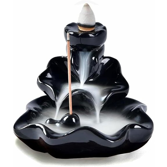 Waterfall Incense Burner with Aromatherapy Cones