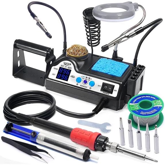 WEP 927-IV Soldering Station Kit with Tips