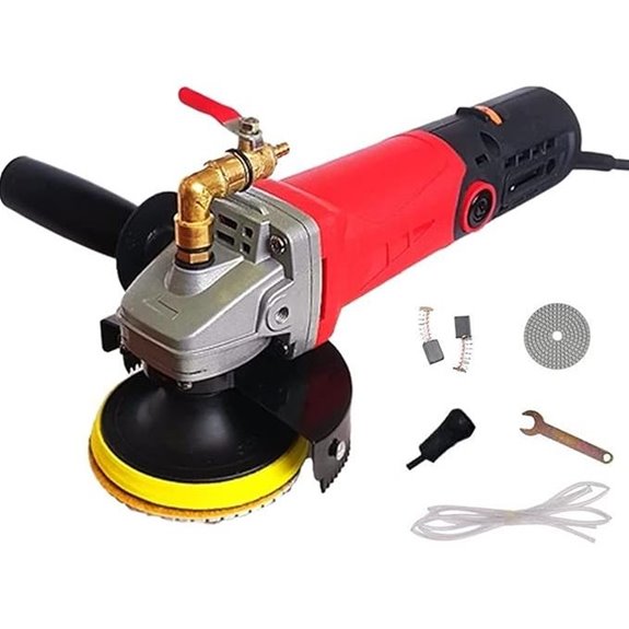 Wet Polisher Kit with Diamond Pad and Variable Speeds
