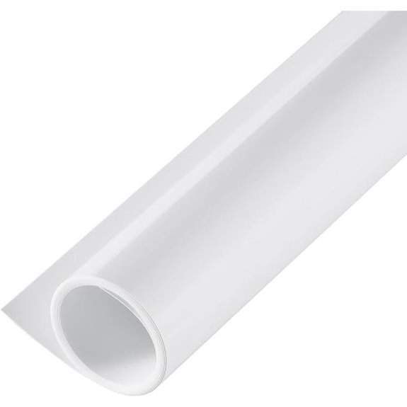 Meking White PVC Photography Backdrop (60x130cm)
