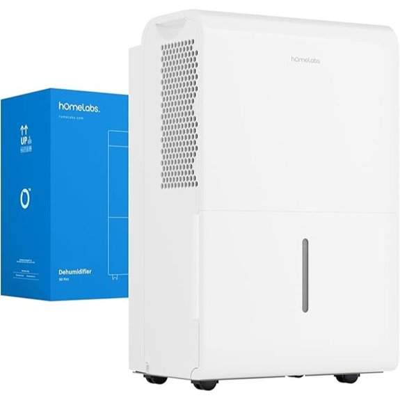 hOmeLabs 50 Pint Wi-Fi Dehumidifier for Large Spaces