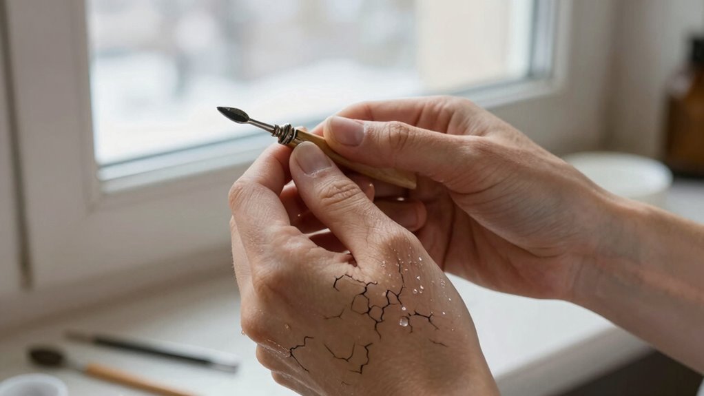 winter hand cracking prevention