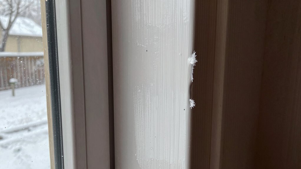 winter paint drying issues