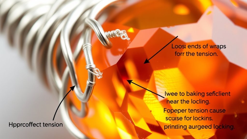 wire material and wrapping technique