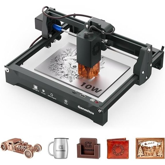 Genmitsu 10W Laser Engraver with Wireless App