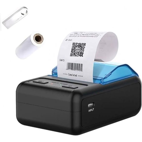 Wireless Bluetooth Thermal Receipt Printer for Android/Windows