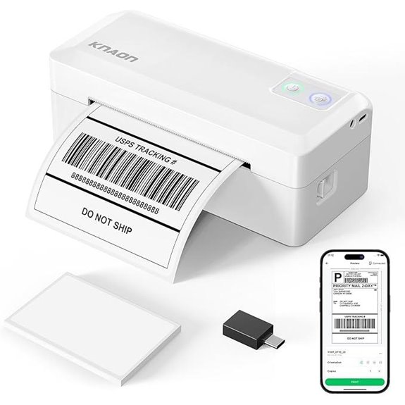Wireless Thermal Label Printer for Small Business