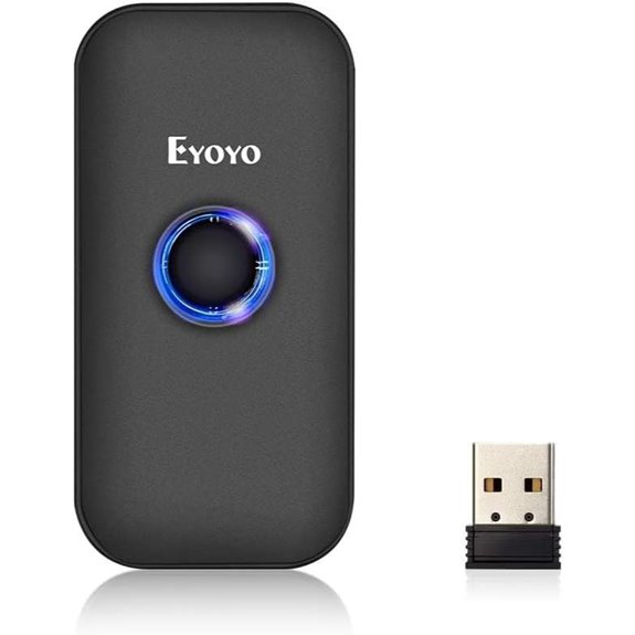 Eyoyo 1D Bluetooth & USB Barcode Scanner