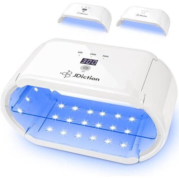 JDiction Wireless UV Resin Curing Lamp with 48 LEDs