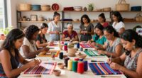 women artisans shaping craft