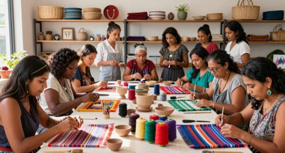 women artisans shaping craft