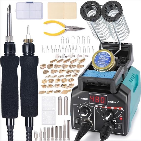 YIHUA 939D-II Wood Burning Kit with Nibs and Holder