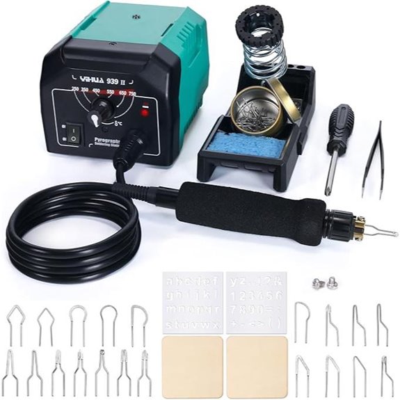 YIHUA 939-II Wood Burning Kit with Nibs and Tools