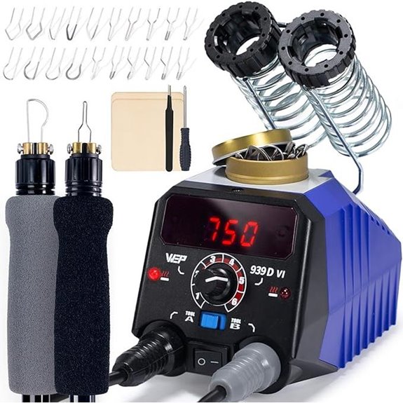 WEP Dual Pen Wood Burning Kit with Tips