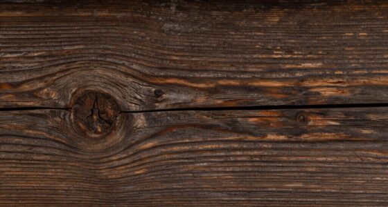 wood color darkens gradually