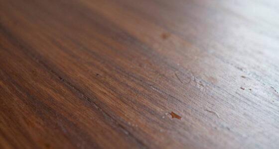 wood finish cloudiness causes