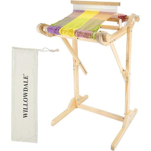 Willowdale 16-Inch Rigid Heddle Loom with Stand