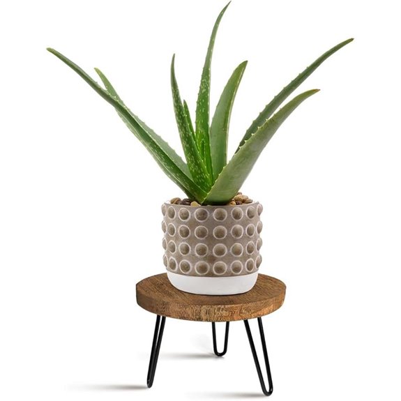 Wooden Indoor/Outdoor Plant Stand for 5-15 Inch Pots