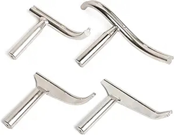 Woodturning Bowl Rest Toolset (4-Piece 1 Diameter)