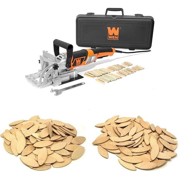 WEN Plate & Biscuit Joiner Kit with Biscuits