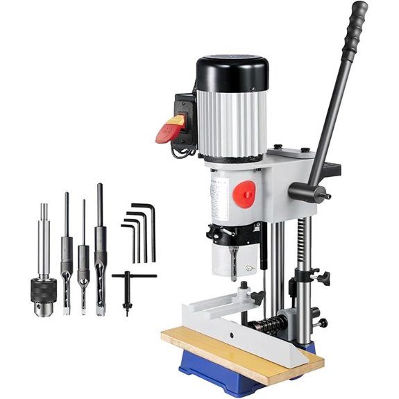 Happybuy Woodworking Mortise Machine with Chisel Sets