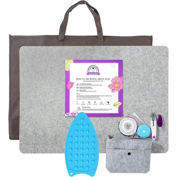 Rdutuok Wool Pressing Mat for Quilting & Sewing