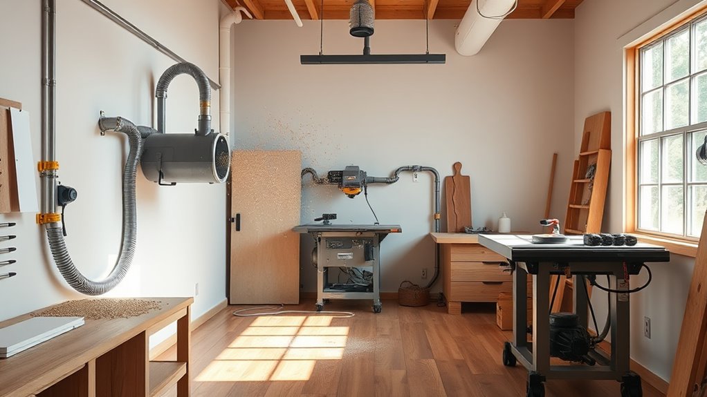 workshop dust collection considerations