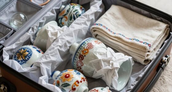 wrap carefully use padding