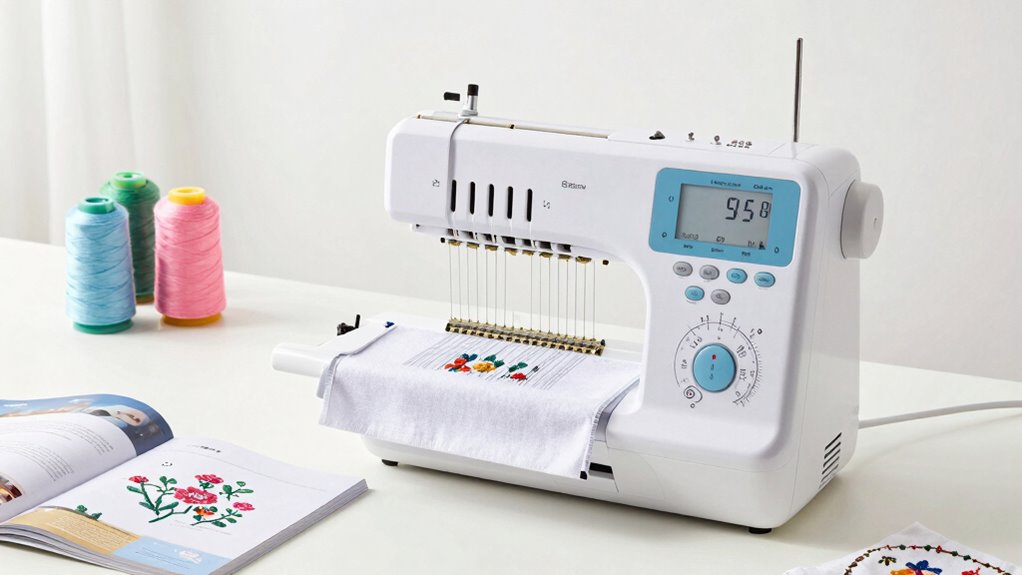 beginner friendly embroidery machine features