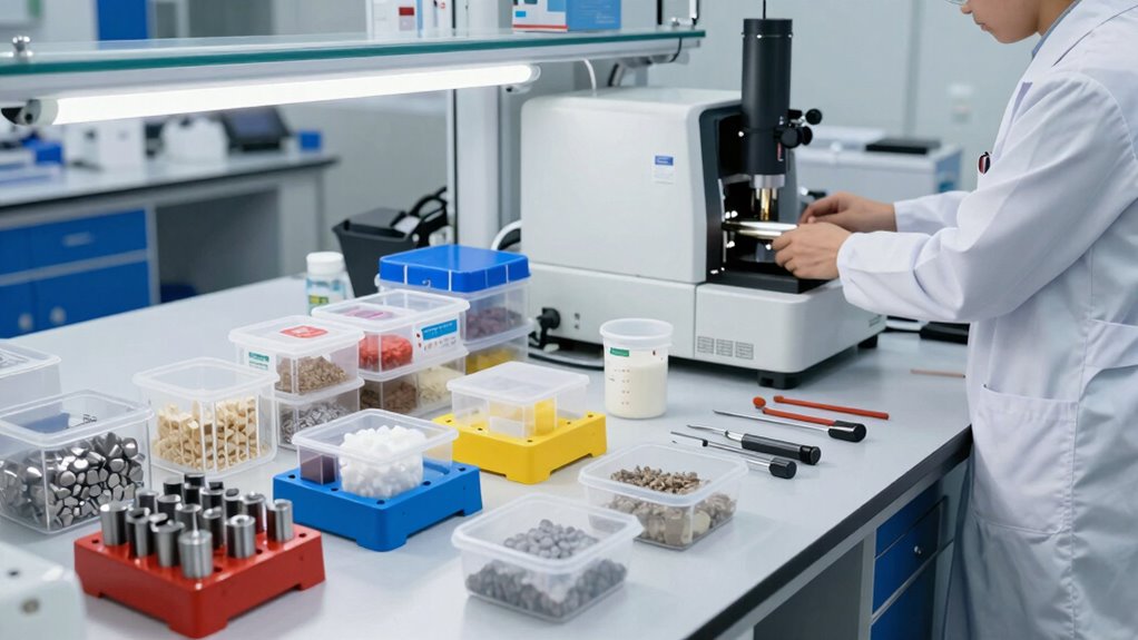 comprehensive material testing library