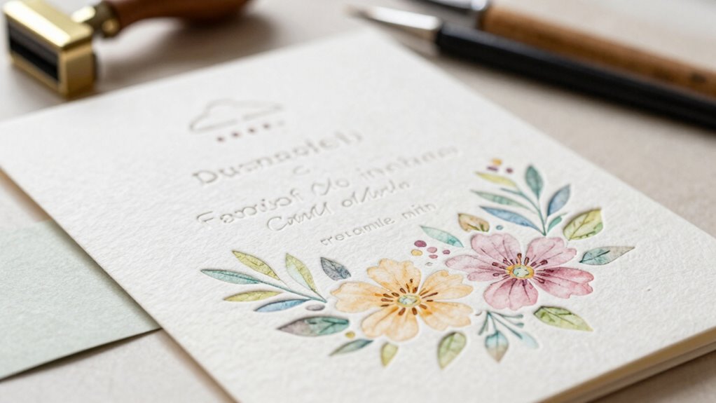 create cohesive invitation design