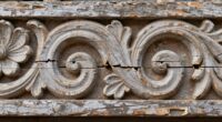 delicate carved detail fragility