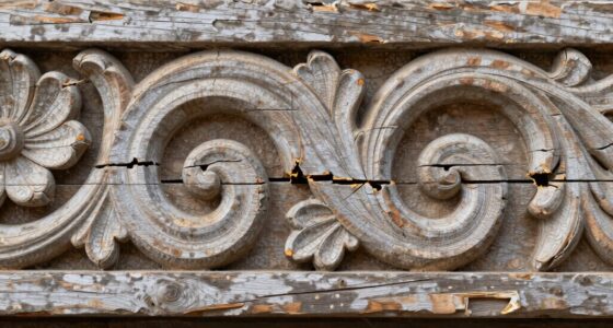 delicate carved detail fragility