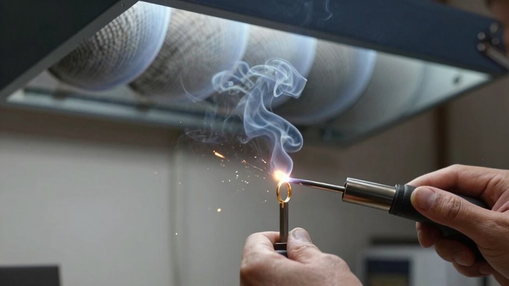 effective airflow prevents fume buildup