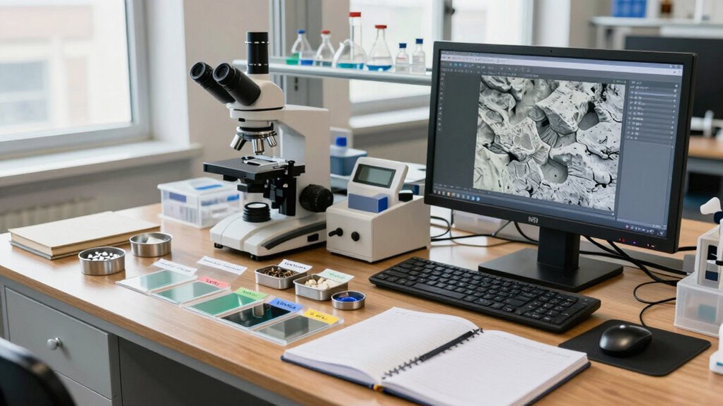 efficient material testing library