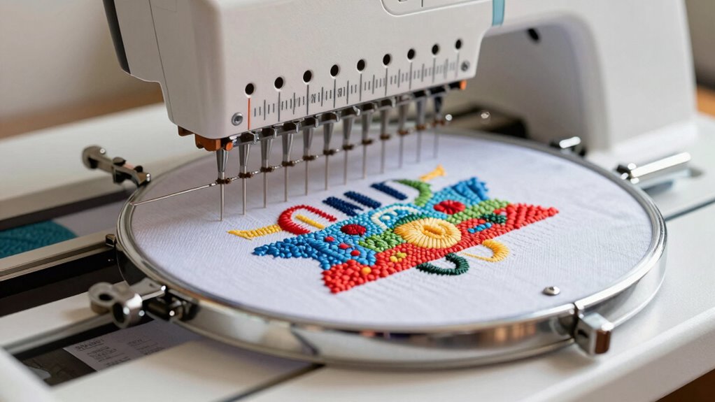 embroidery hoop size requirements