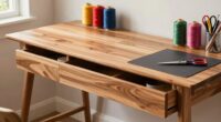flexible adjustable craft table