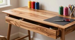 flexible adjustable craft table