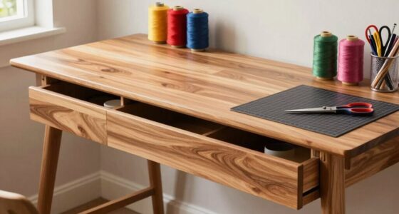 flexible adjustable craft table