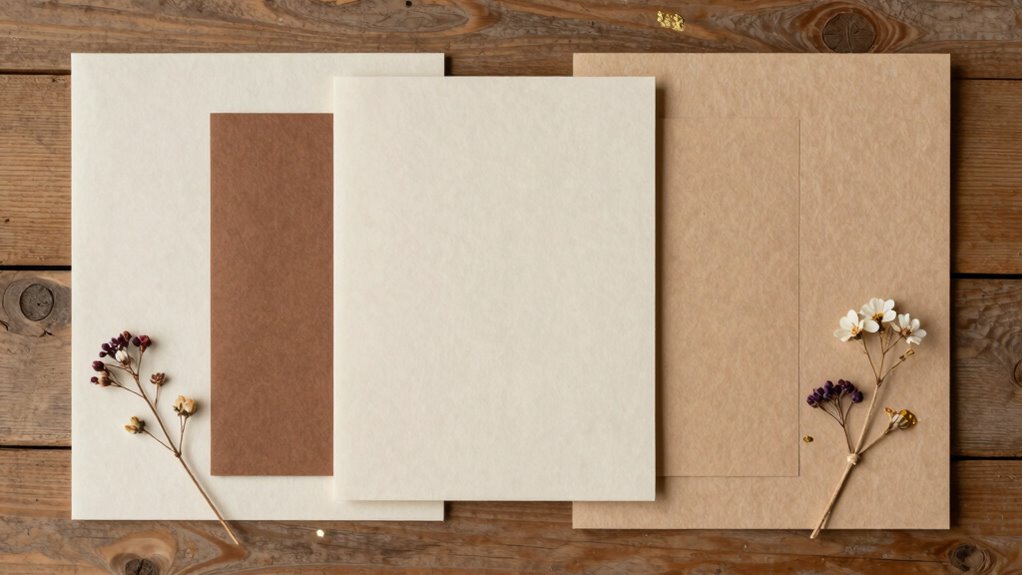 handmade paper aesthetic harmony