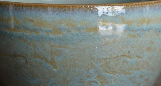 inspect glaze surface carefully